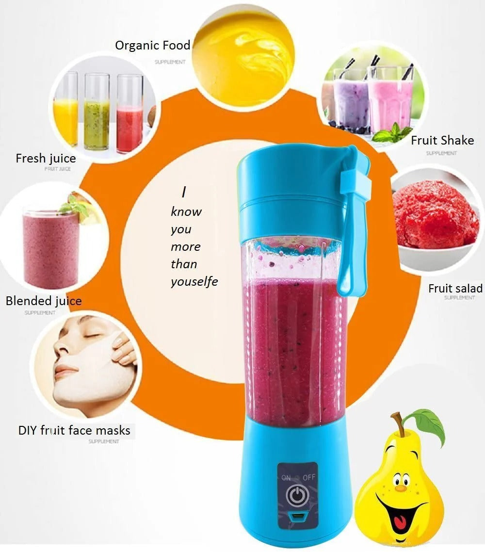 Portable juicer blender