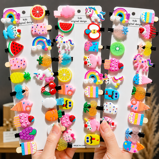 Colorful Mini Hair Clips